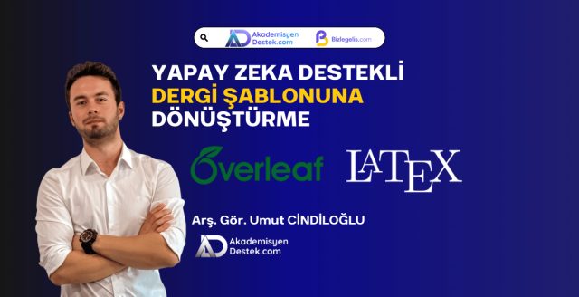 Yapay Zeka Destekli Dergi Şablonuna Dönüştürme