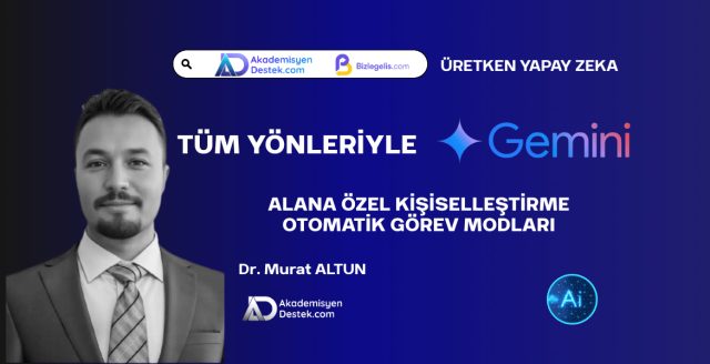 Yapay Zekayı Kişiselleştirme ve Alana Özel Eğitme (GEMINI)